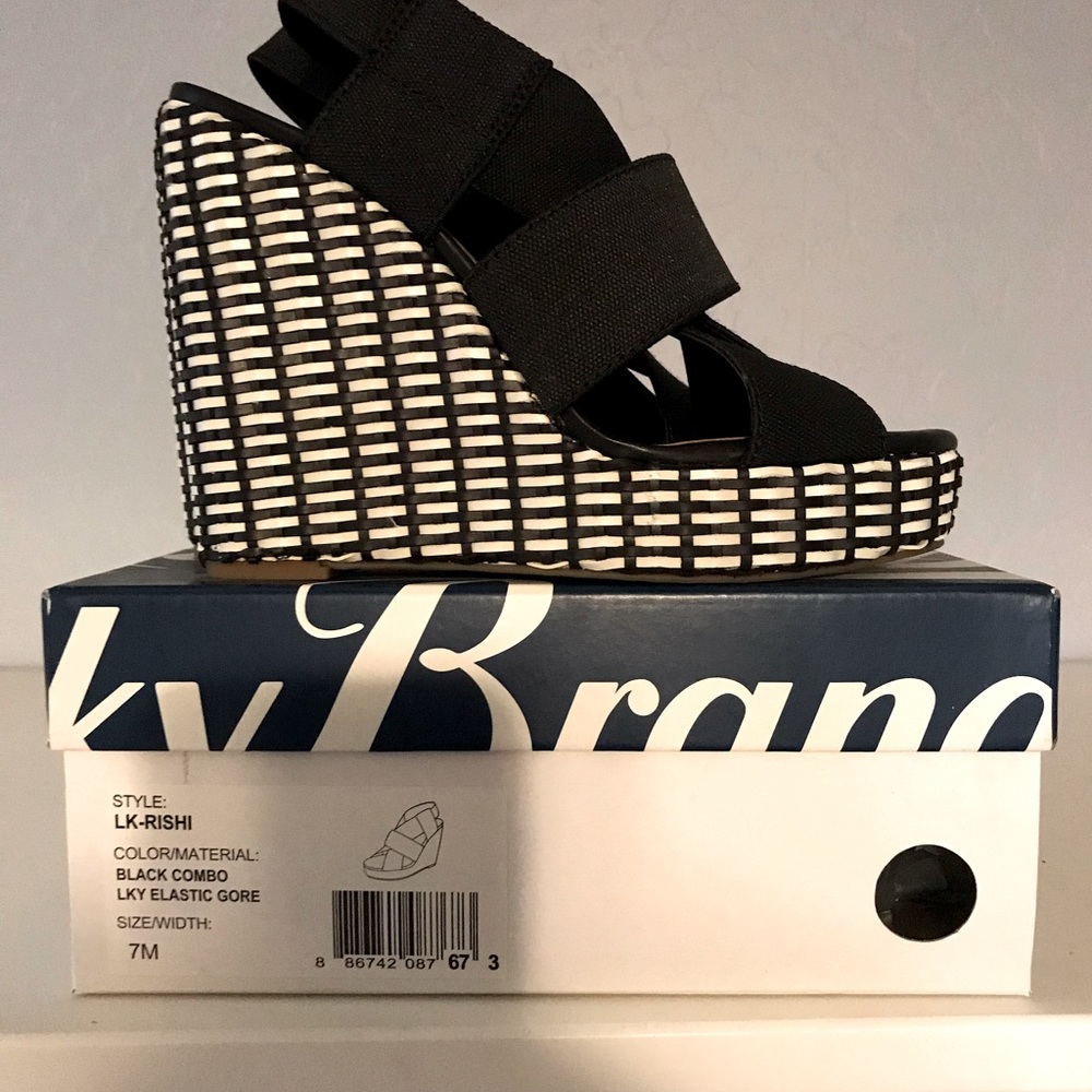 Lucky Brand wedge sandals